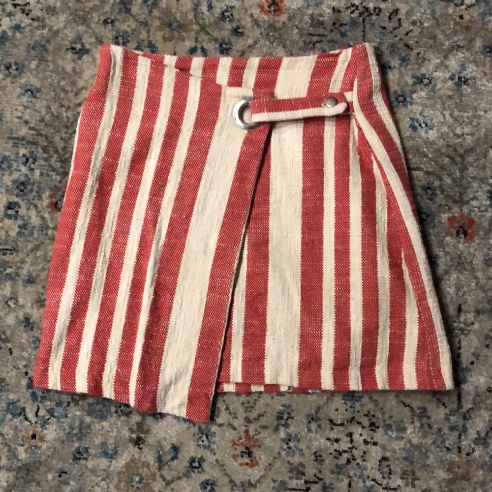 Striped Mini Skirt - Free People